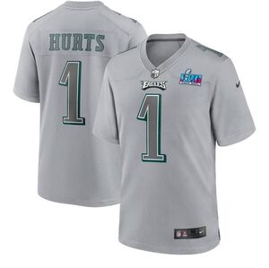 Gray Nike Eagles Jersey 3XL